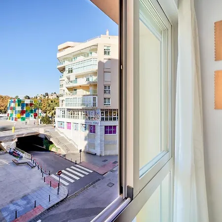 Malagueta Center&Beach Malaga Exterior photo